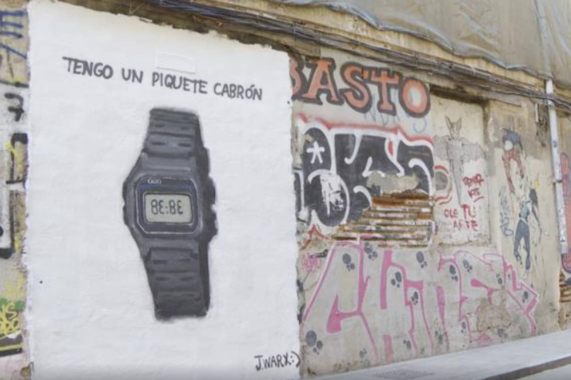 Un graffiti à Valence capture la polémique sur la chanson de Shakira contre Piqué